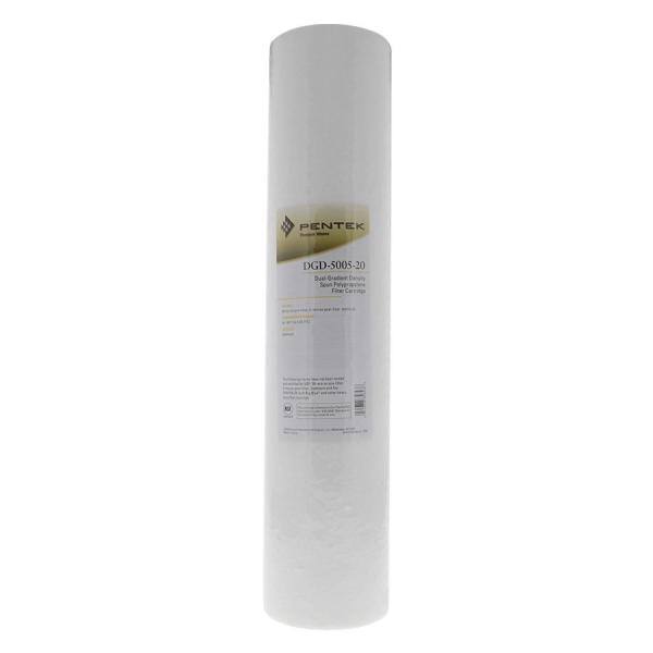 Pentek DGD-2501 Dual Gradient Water Filter - Carbon Block For Chlorine Reduction - 8000 Gal
