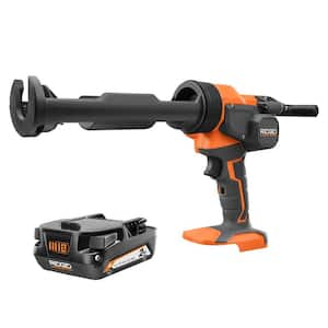 18V Cordless 10 oz. Caulk Gun and Adhesive Gun with 2.0 Ah Lithium-Ion Battery