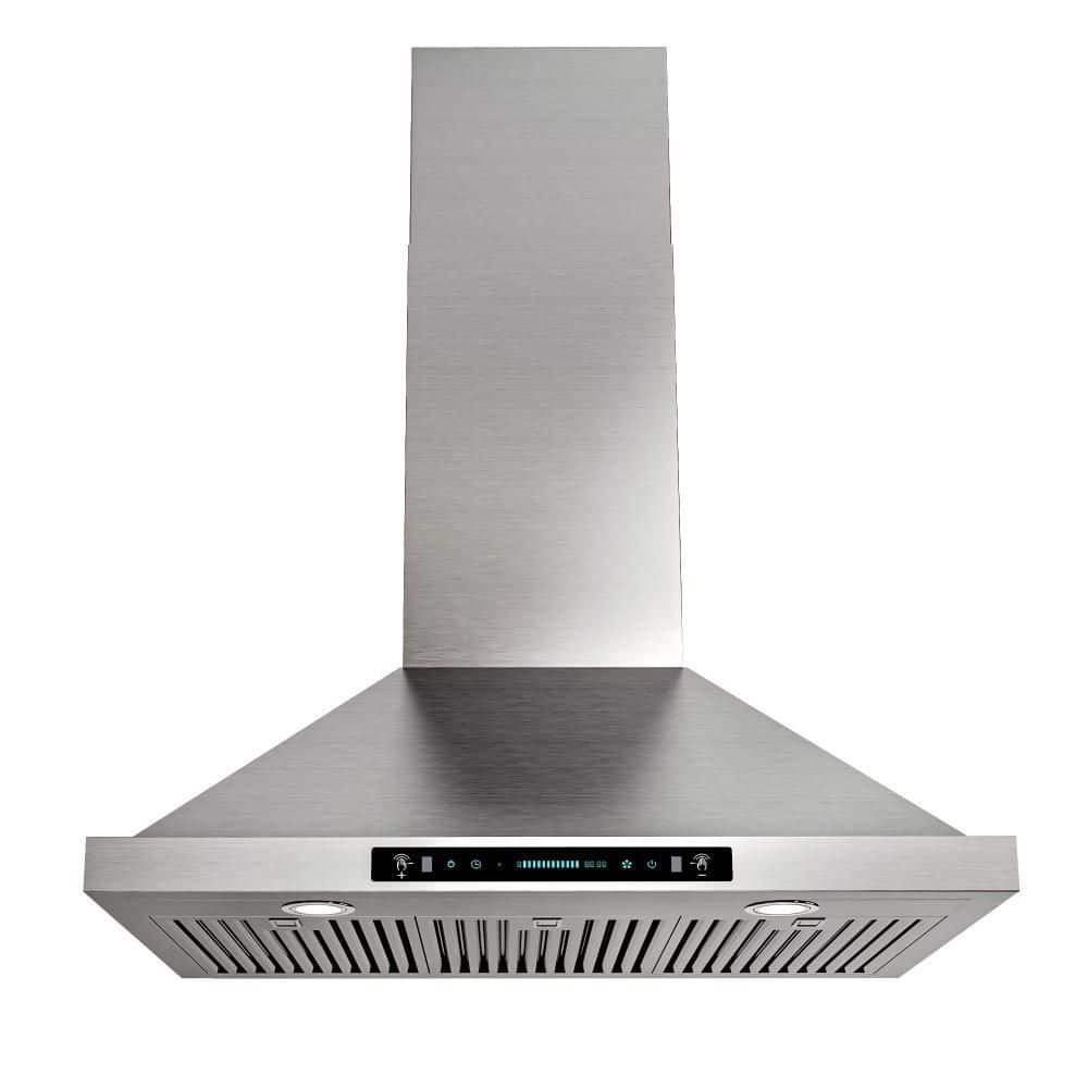 36 in. 900 CFM Convertible Wall Mount Downdraft System in Stainless Steel 4 Speed, Touch and Gesture Control price history on PriceWatchPro