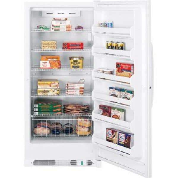 Freezer 20 GE 20.3 cu. ft. Frost Free Upright Freezer in White FUF20DTRWH - The ...