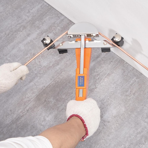 1/4 in. to 7/8 in. O. D. Ratcheting Tube Bender, 90° Forward/Reverse, 7 Dies, for HVAC and Refrigeration, Pipe Bender