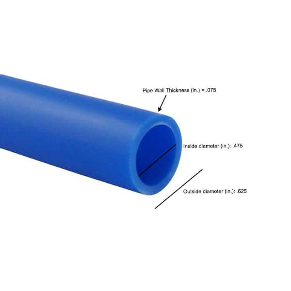 Apollo 3/4 in. x 300 ft. Blue PEX-A Expansion Pipe in Solid