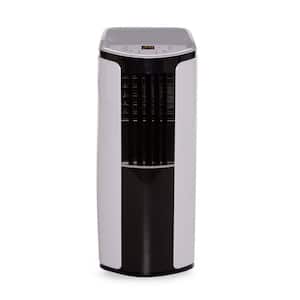 EQK 10,000 BTU Portable Air Conditioner Cools 550 Sq. Ft. with Heater,  Dehumidifier, Remote and Timer in White EAPH10RC1 - The Home Depot