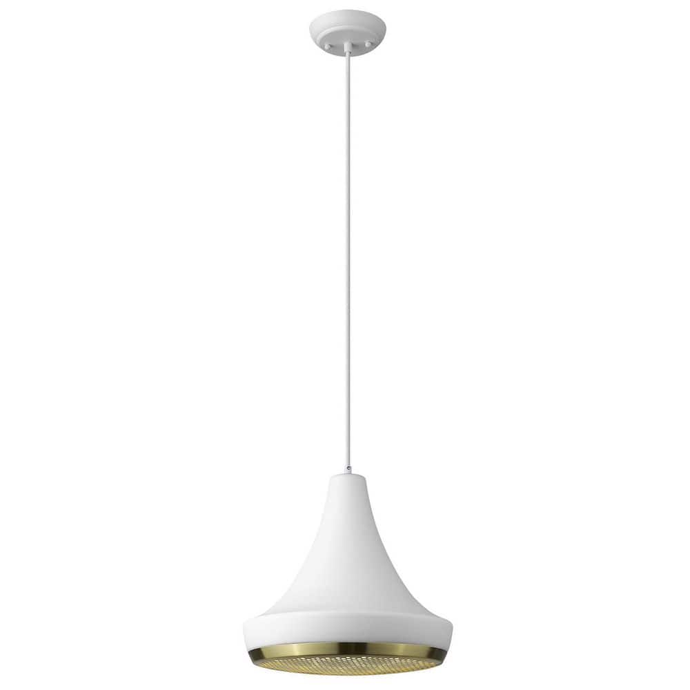 60-Watt 1-Light Metal Pendant Light with Metal, No Bulbs Included price history on PriceWatchPro