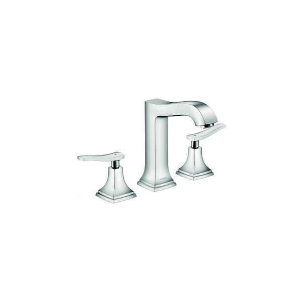 Hansgrohe Metropol Classic 8 in. Widespread 2-Handle Bathroom Faucet in Chrome