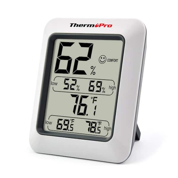 ThermoPro TP50 Indoor Hygrometer Thermometer Humidity Monitor Weather Station with Temperature Gauge