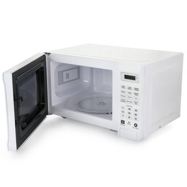 BLACK+DECKER 0.7 cu. ft. 700-Watt Microwave Oven in White 985115445M
