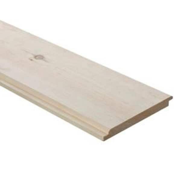 Unbranded 1 in. x 8 in. x 8 ft. Shiplap Board