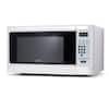 Commercial CHEF 20.2 in. W 1.1 cu. ft. 1000-Watt Countertop Microwave Oven  in White CHM11MW - The Home Depot