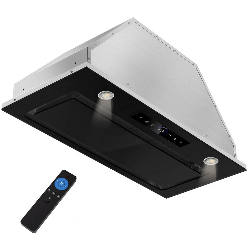 30 in. Powerful 900 CFM Stainless Steel Range Hood with Quiet Operation, Gesture Control, 4-Speed Touch Panel and LED price history on PriceWatchPro