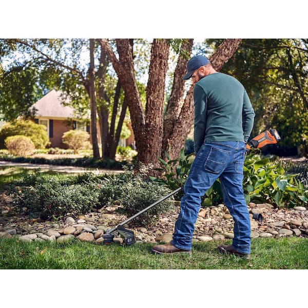 RIDGID - 18V Brushless Cordless 2-Tool Combo Kit with String Trimmer, Leaf Blower, (3) Batteries, and (2) Chargers