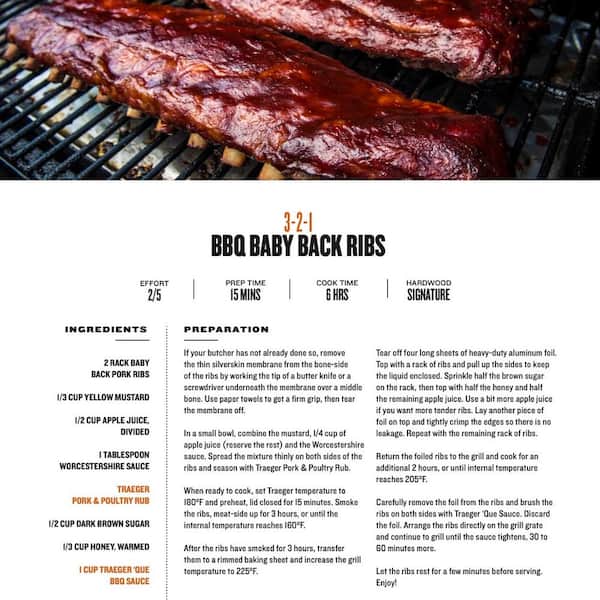 Traeger Pork Poultry Rub SPC250 The Home Depot