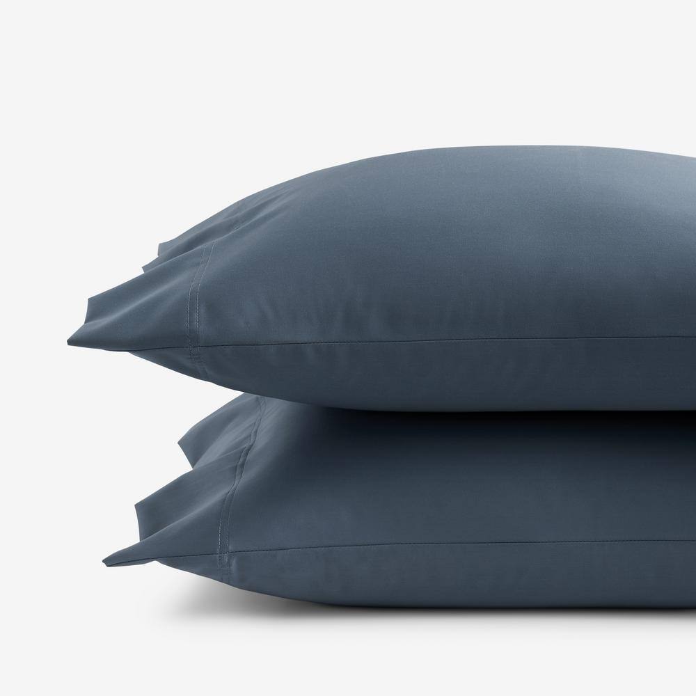 Legends Hotel Steel Blue 450-Thread Count Wrinkle-Free Supima Cotton Sateen Standard Pillowcase (Set of 2) price history on PriceWatchPro