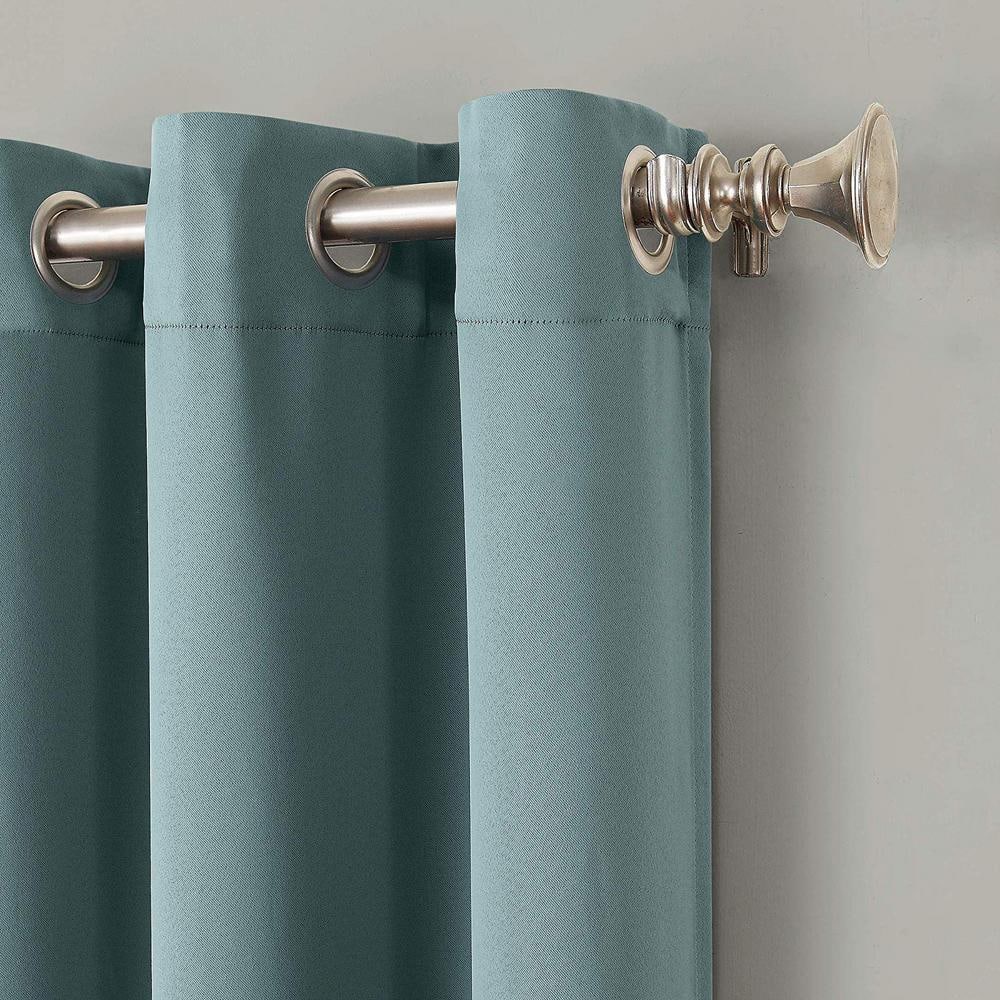 Mineral Blackout Grommet Curtain Panel, 40" x 63" Polyester