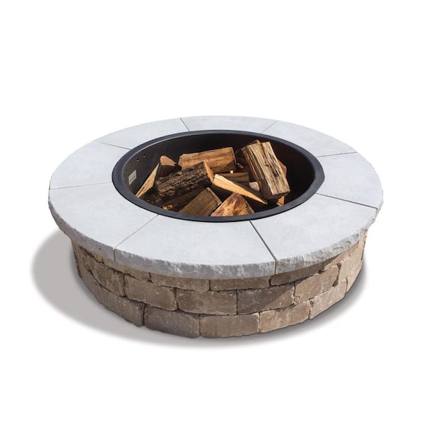 Grand Fire Pit Chiseled Cap 0108, Outdoor Fire Pit Caps