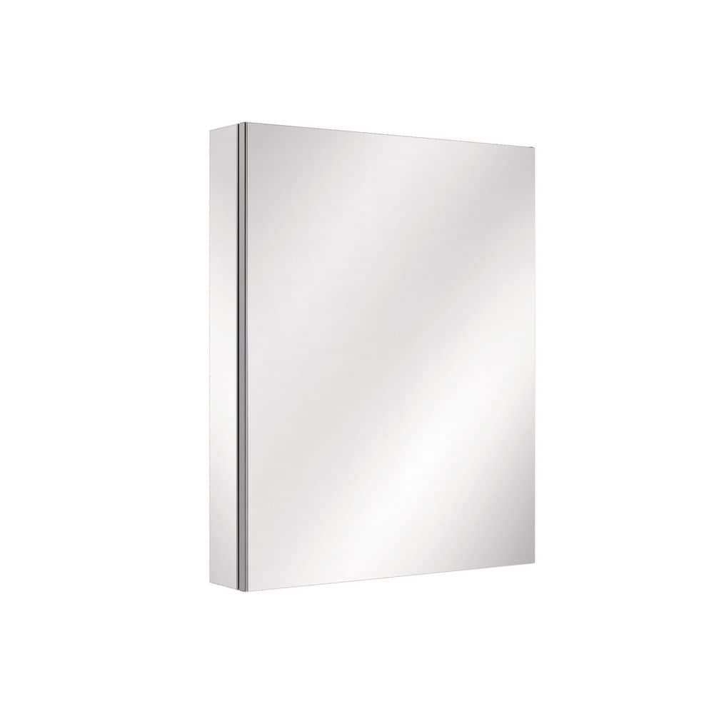 24 in. W x 30 in. H Aluminum Bi-View Rectangular Medicine Cabinet with Mirror, Surface or Wall Mount price history on PriceWatchPro