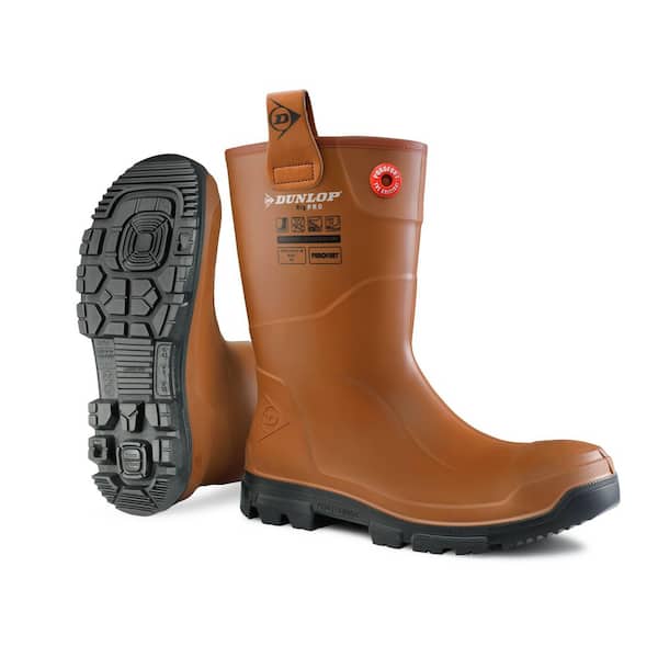 DUNLOP Unisex Purofort RigPRO Full Safety 10 in. Steel Toe Cap