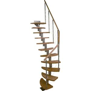 Dolle Rome 25 in. Modular 11-Tread Stair Kit 68300 - The Home Depot