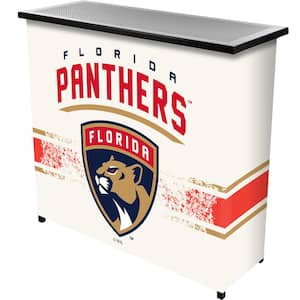 Florida Panthers Logo Red 36 in. Portable Bar