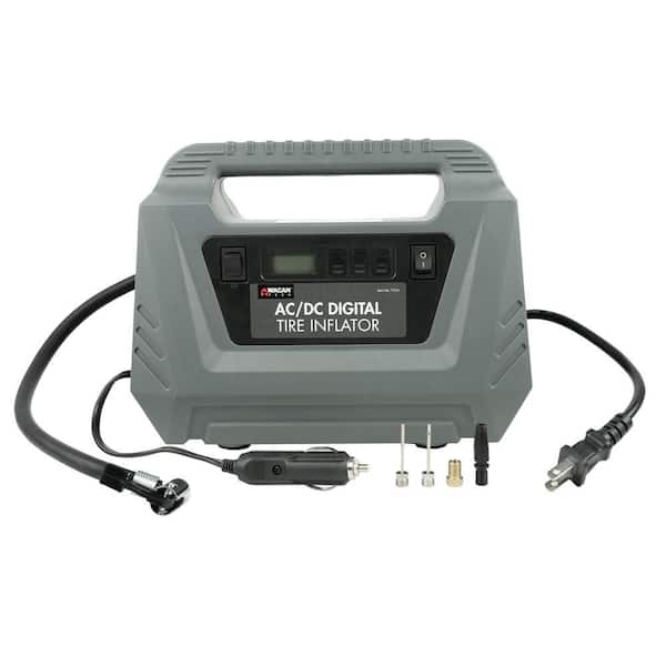 12-Volt and 120-Volt AC DC Digital Air Compressor Tire Inflator