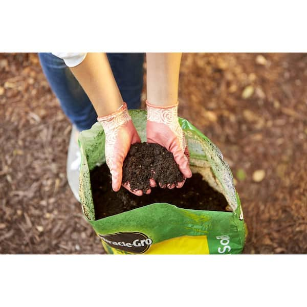 Miracle Gro Garden Soil All Purpose For In Ground Use 1 Cu Ft The Home Depot