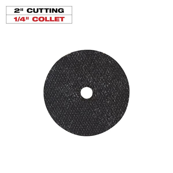 Milwaukee 2 in. x 0.040 in. x 1/4 in. Metal Cut Off Wheels (5-Pack)