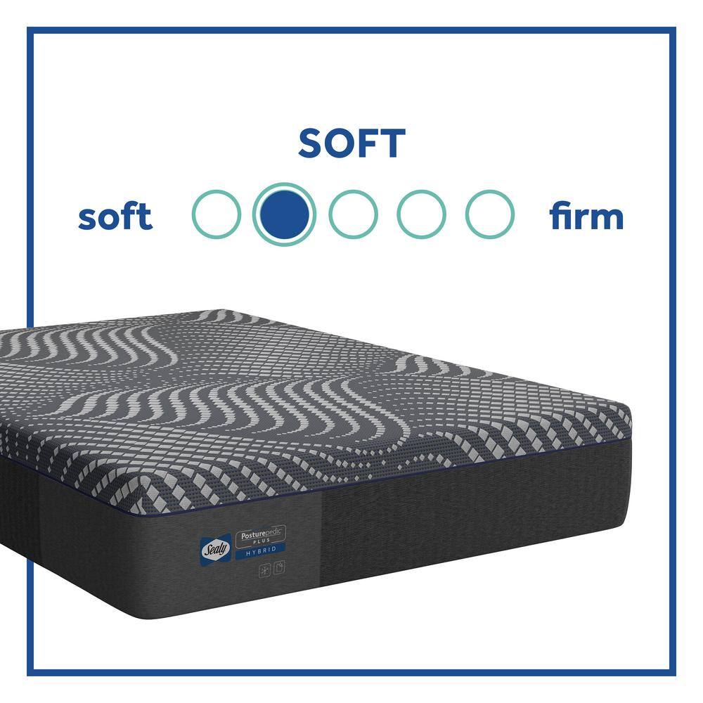 King 13.5" Plush Hybrid Gel Memory Foam Mattress