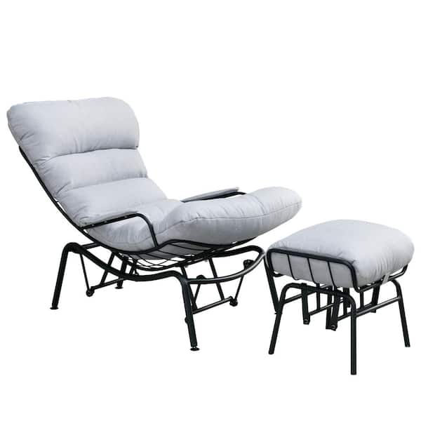 Lelestar Rocking Chair Cushions Papasan Bench Cushion Rectangle Bay Window  Pad Tufted Omega Patio Furniture Lounge Folding Chair Cushions-coffee Color