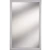 ODL 1-Lite Clear Low-E Glass 22 In. X 36 In. X 1 In. With White Frame ...