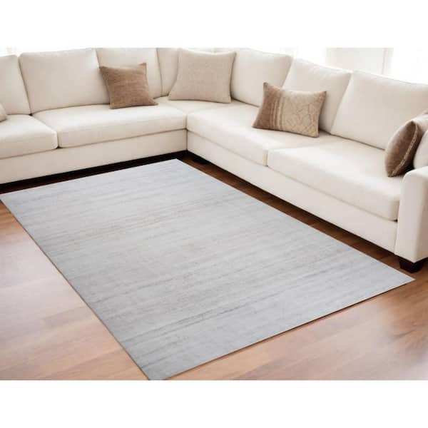 5 ft. x 8 ft. Beige Abstract Area Rug