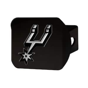 NBA San Antonio Spurs Class III Black Hitch Cover with Chrome Emblem