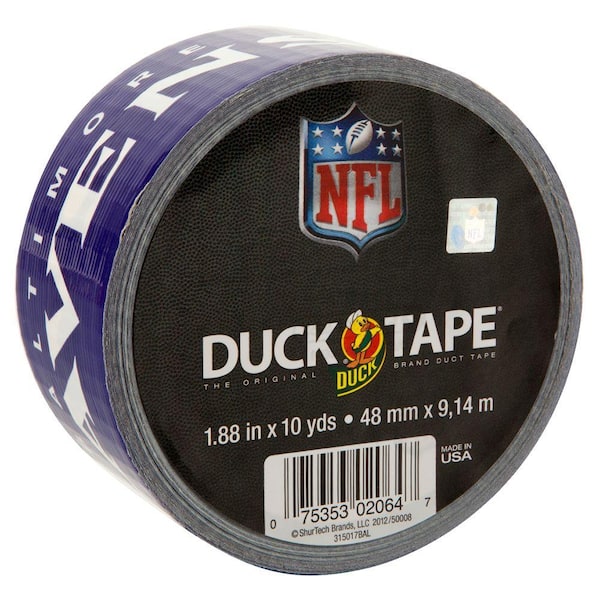 Duck 1.88 in. x 10 yds. Baltimore Ravens Duct Tape