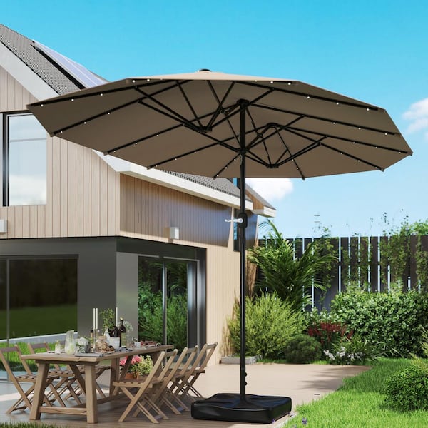 みんなが待ってた！＼再入荷待ち／人気ランキング Outsunny 14.4 ft. Double Umbrella, Large Outdoor Patio ギター