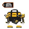 DEWALT ATOMIC 20-Volt MAX Lithium-Ion Cordless Combo Kit (2-Tool) with (2) 2.0Ah Batteries, Charger and Bag DCK225D2
