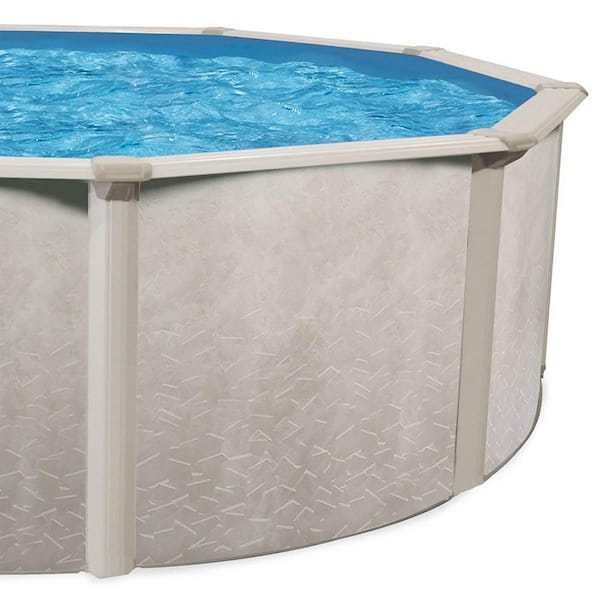 AQUARIAN 21 ft. W x 52 in. Deep Hard Sided Steel Framed AQUARIAN 21 ft. W x 52 in. Deep Hard Sided Steel Framed