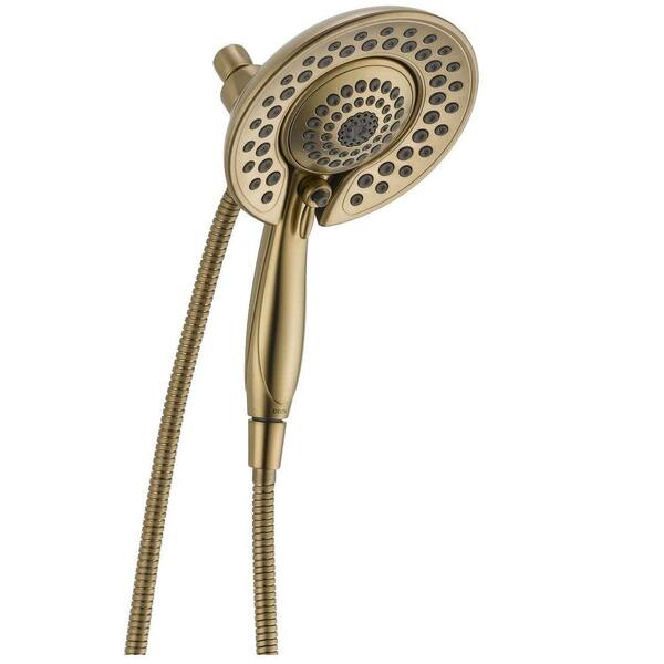 Delta In2ition 5-Spray Hand Shower and Shower Head Combo Kit in Champagne Bronze