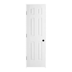 24 in. x 80 in. Colonist Primed Right-Hand Textured Solid Core Molded Composite MDF Single Prehung Interior Door