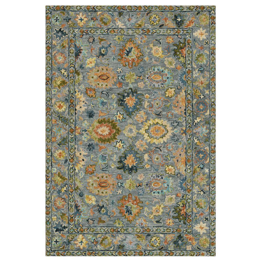 Jackson 5 x 8 Gray Traditional Pattern Area Rug for High Traffic Living Room Dining Room Bedroom price history on PriceWatchPro