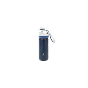 Manna Retro 12 Oz Navy Double Wall Stainless Steel Bottle Hd
