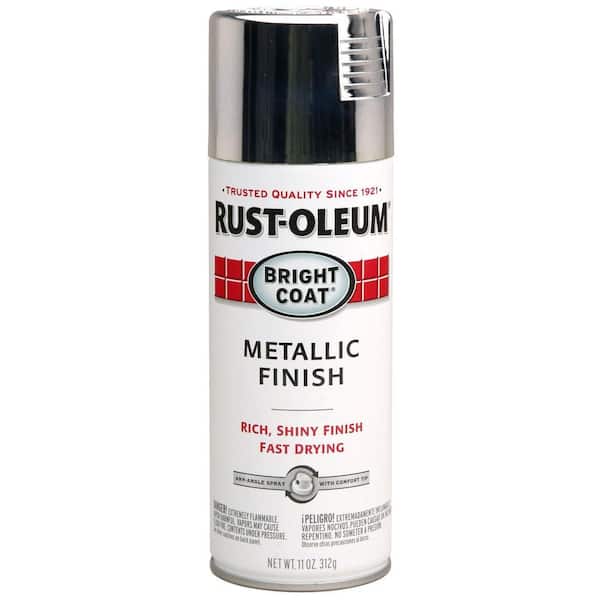 Rust-Oleum Stops Rust 11 oz. Bright Coat Metallic Chrome Spray Paint (6-Pack)