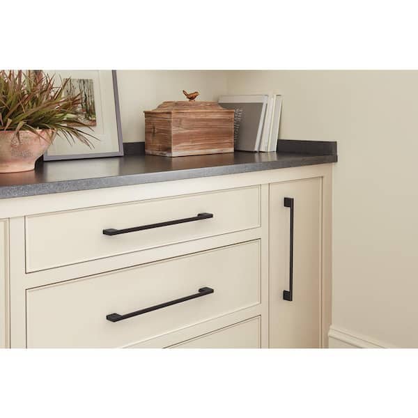 10-Pack Cityscape 10 1/16 in.  256mm  Modern Oil Rubbed Bronze Bar Cabinet Pulls