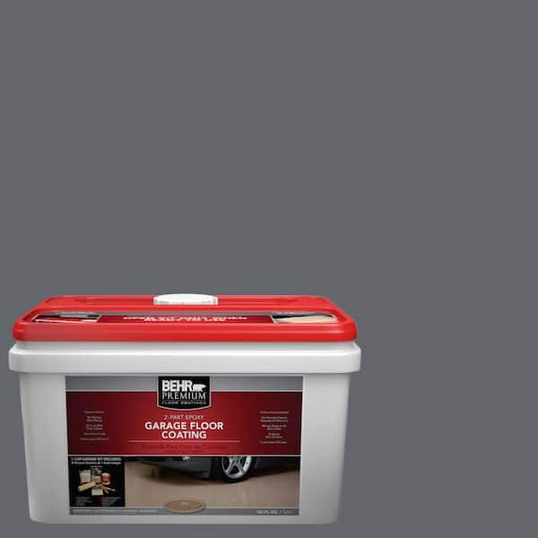 BEHR Premium 1-gal. #PFC-65 Flat Top 2-Part Epoxy Garage Floor Coating Kit