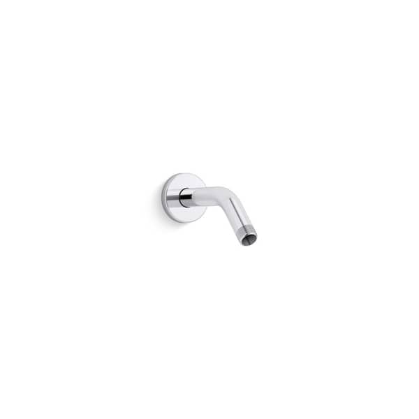 KOHLER Statement Shower Arm and Flange in Vibrant Titanium