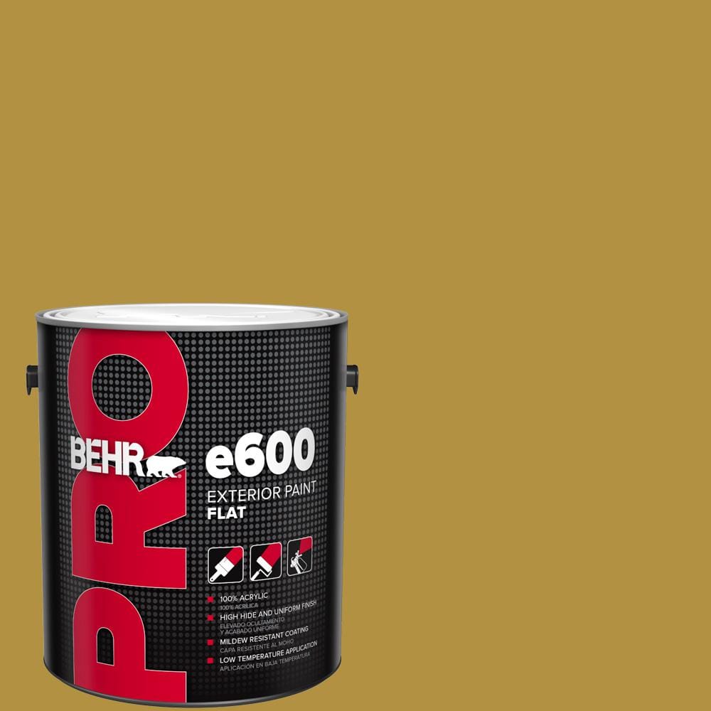 1 gal. #370D-7 Venetian Gold Flat Exterior Paint price history on PriceWatchPro