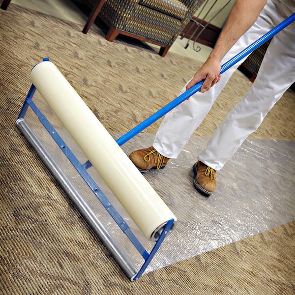 TRIMACO 24 in. x 200 ft. 2-mil Carpet Protection Film 62420 - The