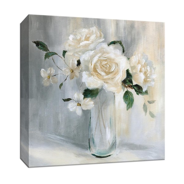 PTM Images 15 in. x 15 in. ''Carolina Springs Bouquet I '' Canvas Wall Art