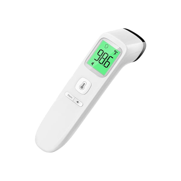 Multi-mode 1.4 in. x 1.6 in. x 5 in. Personal Care Products Infrared Thermometer White