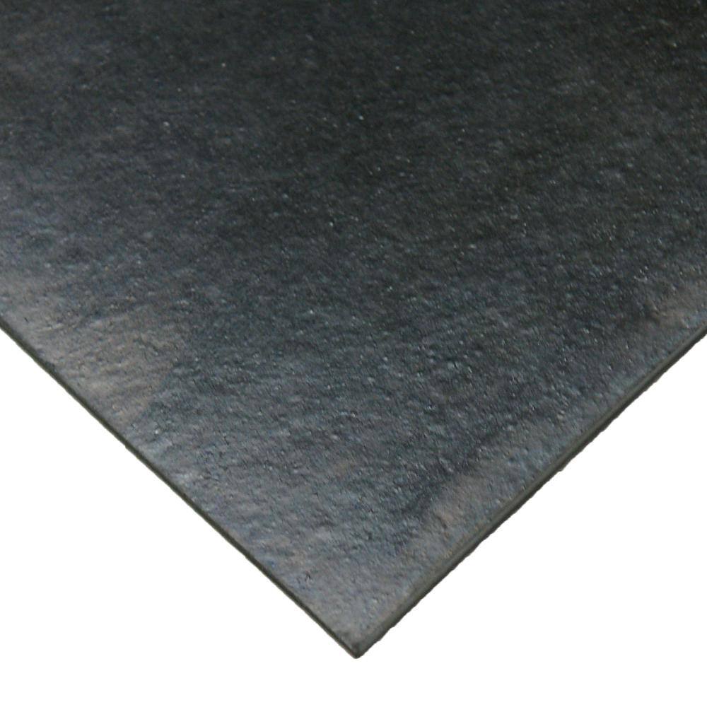 Neoprene Rubber Sheet - 1/16" Thick X 48" Wide X 12" Long - 60 Durometer, Black