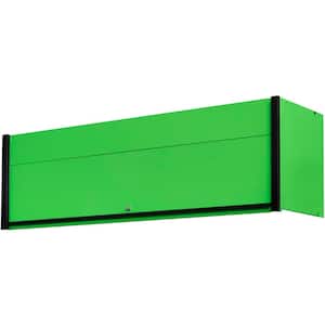 DX Series 72 in. 0-Drawer Extreme Power Workstation Hutch in Green with Black Handle