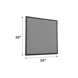 20 in. x 20 in. x 1 in. Flexible Permanent Washable Air Filter MERV 8